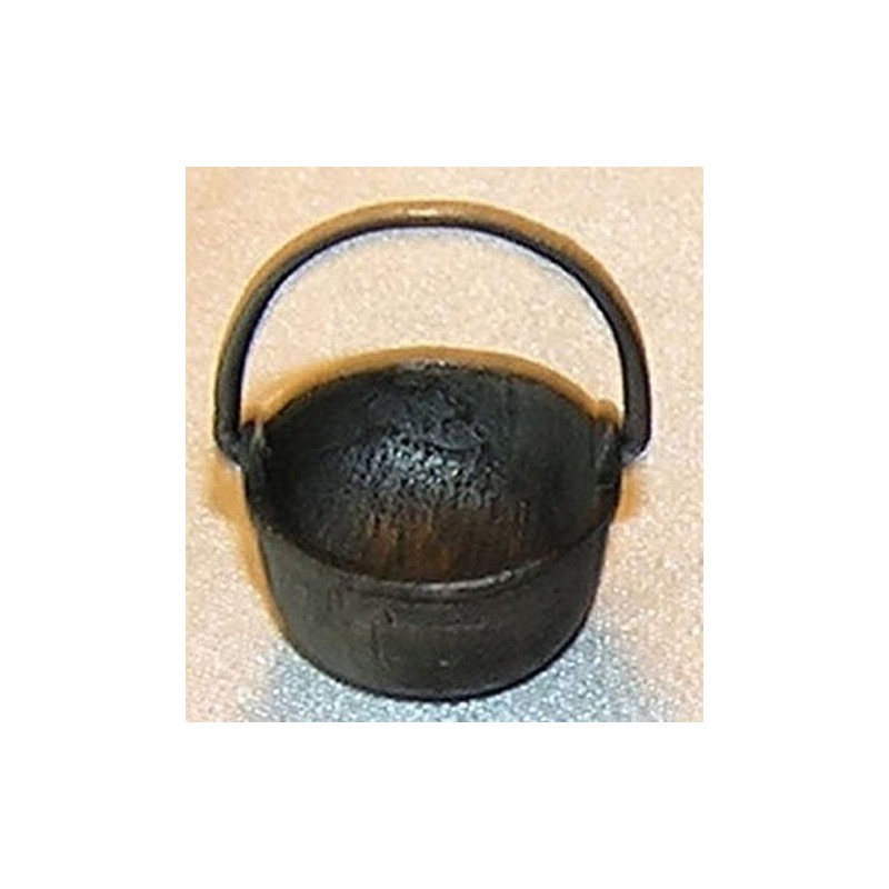 Small Cast Iron Hanging Pot or Cauldron by Island Crafts & Miniatures $26.81 Dollhouse Accessories