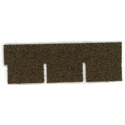 Dollhouse Miniature Roofing Brown Square Asphalt Shingles $33.85 Dollhouse Accessories