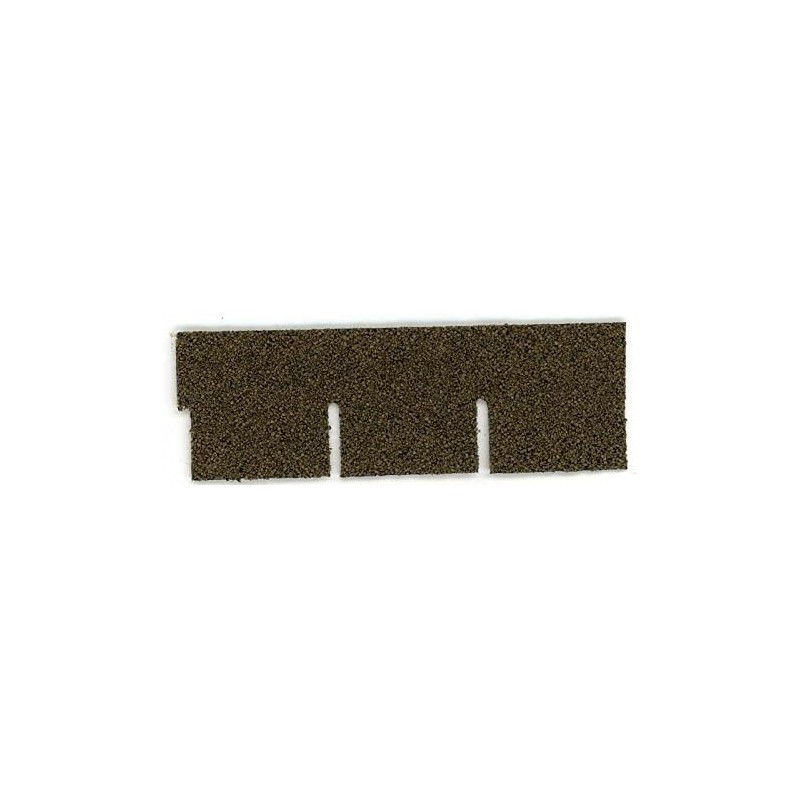 Dollhouse Miniature Roofing Brown Square Asphalt Shingles $33.85 Dollhouse Accessories