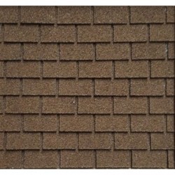 Dollhouse Miniature Roofing Brown Square Asphalt Shingles $33.85 Dollhouse Accessories