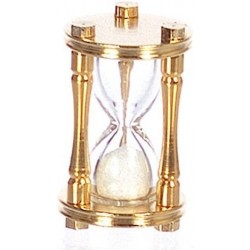 Dollhouse Miniature 1:12 Scale Brass Hourglass S8516 $33.80 Dollhouse Accessories