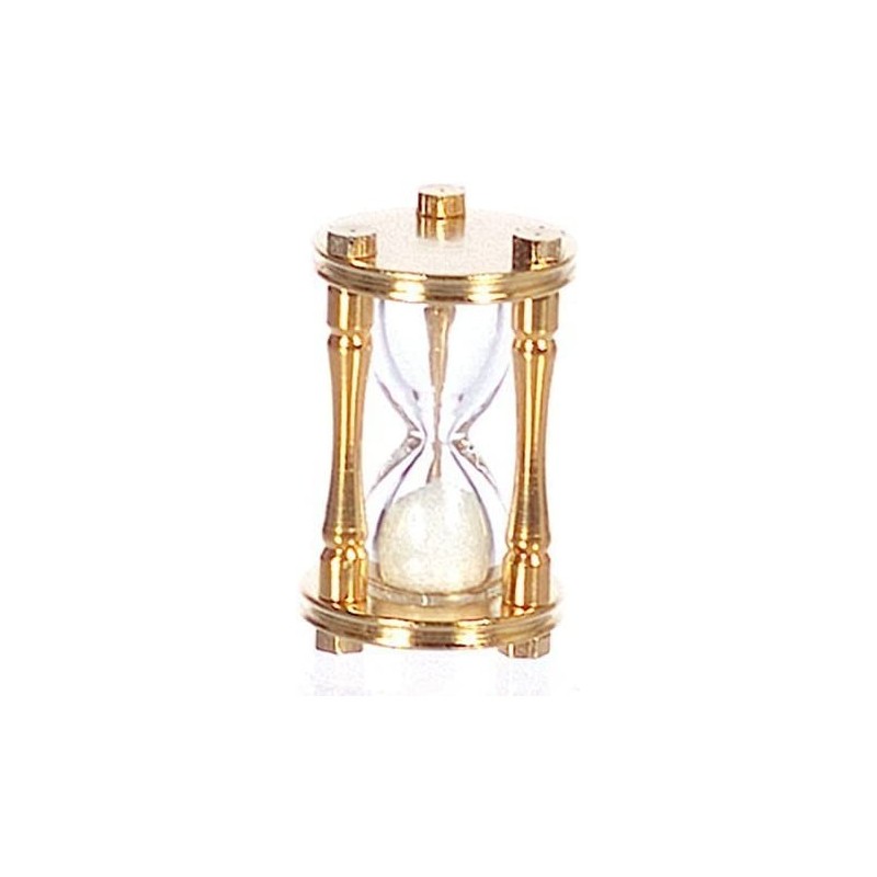 Dollhouse Miniature 1:12 Scale Brass Hourglass S8516 $33.80 Dollhouse Accessories