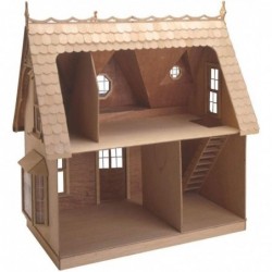 Orchid Dollhouse Kit - 1 Inch Scale $93.00 Dollhouses