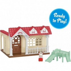 Sweet Raspberry Home Dollhouse Playset with Figure & Furniture Included $32.81 Dollhouses