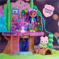 Gabby's Dollhouse Transforming Garden Treehouse Playset with Lights 2 Figures 5 Accessories 1 Delivery 3 Furniture Kids Toys ...