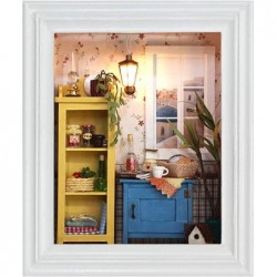 DIY Dollhouse Photo Frame Design Warm House Kit with Furniture Perfect Birthday Gifts Home Decoration for Friends Kids Lovers...