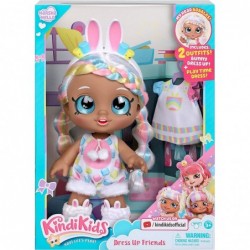 Dress Up Friends - Pre-School Play Doll Marsha Mello Bunny - for Ages 3+ | Changeable Clothes and Removable Shoes for Imagina...