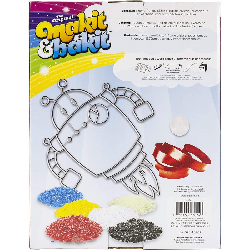 Makit & Bakit Deluxe Kit Robot Multicolor $44.12 Craft Kits