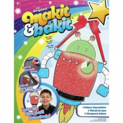 Makit & Bakit Deluxe Kit Robot Multicolor $44.12 Craft Kits