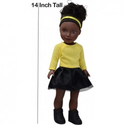 Glamour Girlz 14" Poseable Fashion Doll - Dolls for Girls Ages 3 Year Old and up - Dolls for 7 Year Old Girls (Black Hair) $5...