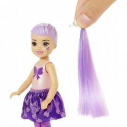 Color Reveal Chelsea Doll with 6 Surprises: 4 Mystery Bags Water Reveals Doll's Look & Color Change on Bodice Glitter Series ...