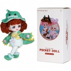 6.3 Inch 1/8 Scale Pocket Doll Series Ball Jointed Doll with 28 Joints for The Children 8 Age and Above(Doulong) $42.54 Dolls