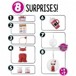 LOL Surprise Holiday Supreme Doll Sleigh Babe with 8 Surprises Including Collectible Holiday Doll Shoes and Accessories | Gre...