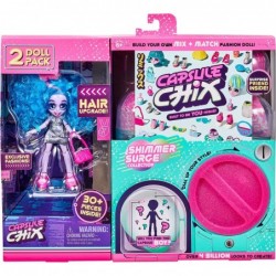 Shimmer Surge 2 Pack 4.5 inch Small Doll with Capsule Machine Unboxing and Mix and Match Fashions and Accessories 59228 $25.9...