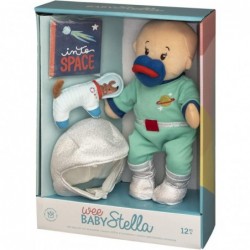 Wee Baby Stella Deluxe Astronaut 12" Soft Baby Doll Set $62.45 Dolls