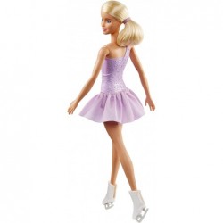 Figure Skater Doll Dressed in Purple Outfit $47.50 Dolls