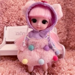 BJD Doll 6-inch Spherical Joint Doll Beautiful Girl Dress up Toy Princess Gift (Ayla) 6inch $34.06 Dolls