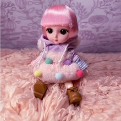 BJD Doll 6-inch Spherical Joint Doll Beautiful Girl Dress up Toy Princess Gift (Ayla) 6inch $34.06 Dolls