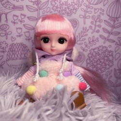 BJD Doll 6-inch Spherical Joint Doll Beautiful Girl Dress up Toy Princess Gift (Ayla) 6inch $34.06 Dolls