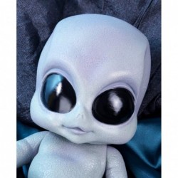 Angelbaby 14 inch Cute Realistic Alien Baby Dolls Hand-Detailed Painting Reborn Dolls Vinyl Full Body Poseable Toys Collectib...