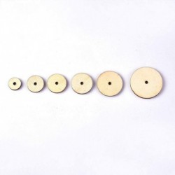 20 Set 40MM Doll Joint Cotter Pin Joints and Fibreboard Discs Wooden Dolls Accessories for Soft Toys Teddy Crafts $16.75 Dolls