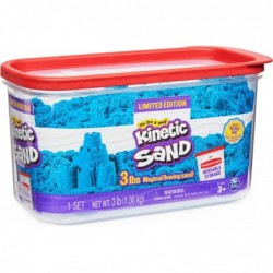 x Rubbermaid 3lbs Blue Non-Toxic Play Sand for Kids with Rubbermaid Storage Container $43.38 Craft Kits