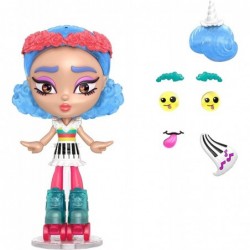 Skate Pop Doll with 10+ Plug/Play Pieces 100+ Looks Multi (GMW43) $34.76 Dolls