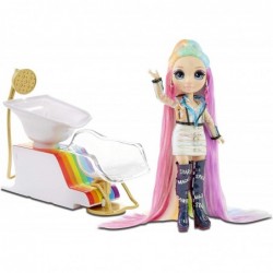 Salon Playset with Rainbow of DIY Washable Hair Color Foam for Kids and Dolls - Doll Not Included $61.24 Dolls