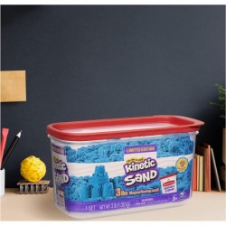 x Rubbermaid 3lbs Blue Non-Toxic Play Sand for Kids with Rubbermaid Storage Container $43.38 Craft Kits