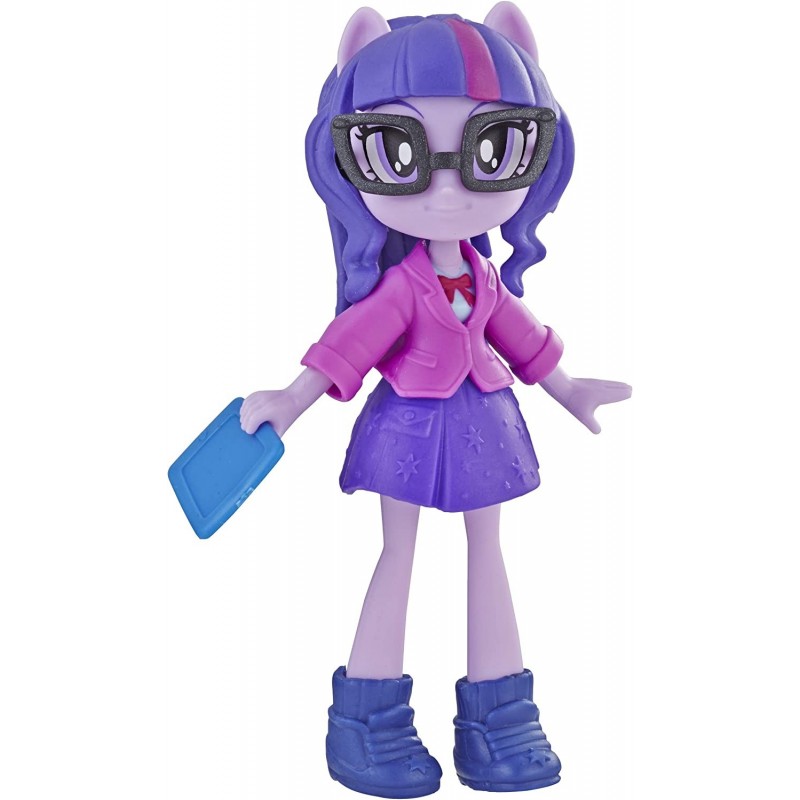 Equestria Girls Fashion Squad Twilight Sparkle 3" Mini Doll with Removable Outfit Shoes & Accessory for Girls 5+ $25.32 Dolls