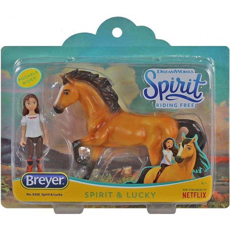 Spirit Riding Free - Spirit and Lucky Small Horse and Doll Toy Set $73.06 Dolls