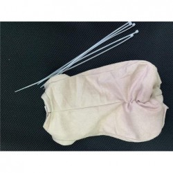 Doe Suede Cloth Body for Full Limbs 22 Inch Reborn Baby Doll Kits DIY Reborn Doll Kits Accessories $22.40 Dolls