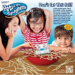 Yeti In My Spaghetti — Silly Children's Game — Hey Get Out of my Bowl — Ages 4+ — 2+ Players $24.27 Board Games