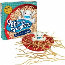 Yeti In My Spaghetti — Silly Children's Game — Hey Get Out of my Bowl — Ages 4+ — 2+ Players $24.27 Board Games