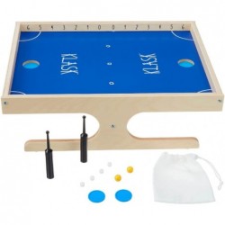 KLASK: The Magnetic Award-Winning Party Game of Skill - for Kids and Adults of All Ages That’s Half Foosball Half Air Hockey ...