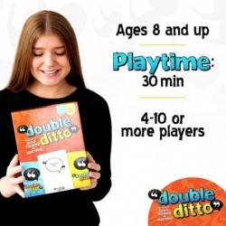 Double Ditto - A Hilarious Family Party Word Board Game - Family Games -Games for Kids Ages 8-12 Teens & Adults - Family Game...