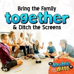 Double Ditto - A Hilarious Family Party Word Board Game - Family Games -Games for Kids Ages 8-12 Teens & Adults - Family Game...