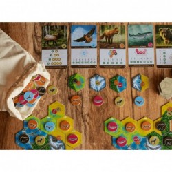 Cascadia Award-Winning Board Game Set in Pacific Northwest Build Nature Corridors Attract Wildlife Ages 10+ 1-4 Players 30-45...