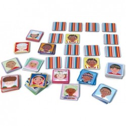 eeBoo: I Never Forget a Face Memory & Matching Game Developmental and Educational 24 Pairs to Match Single or Multiplayer Fun...