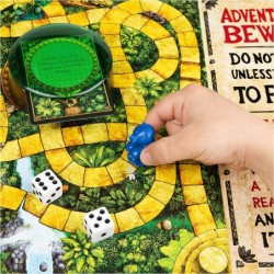 Jumanji The Game The Classic Scary Adventure Family Board Game Based on the Action-Comedy Movie for Kids and Adults Ages 8 & ...