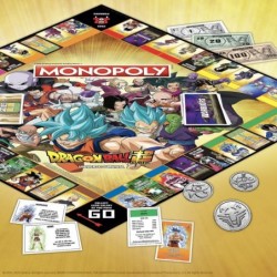 Monopoly Dragon Ball Super | Recruit Legendary Warriors Goku Vegeta and Gohan | Official Dragon Ball Z Anime Series Merchandi...