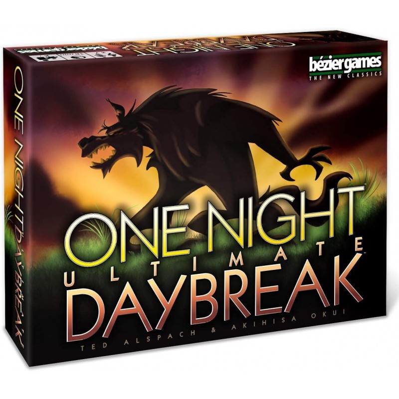 Bezier Games One Night Ultimate Werewolf Daybreak Game $43.47 Board Games