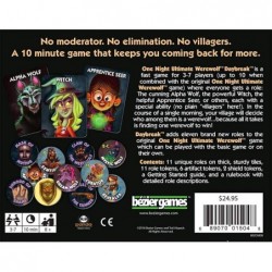 Bezier Games One Night Ultimate Werewolf Daybreak Game $43.47 Board Games