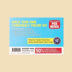 Build Your Own Conspiracy Theory Kit with 450 Magnetic Word Tiles - Sticks to Your Fridge or Filing Cabinet - Funny Fridge Ma...