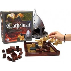 Cathedral Wood Strategy Tabletop Board Game Classic $76.04 Board Games