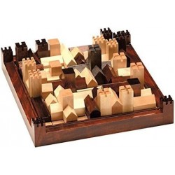 Cathedral Wood Strategy Tabletop Board Game Classic $76.04 Board Games