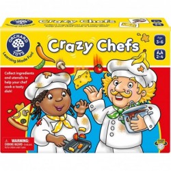 Moose Games Crazy Chefs Game. Help The Crazy Chefs Make a Meal in This Tasty Matching Game. for Ages 3-6 and 2-4 Players $18....