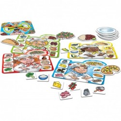 Moose Games Crazy Chefs Game. Help The Crazy Chefs Make a Meal in This Tasty Matching Game. for Ages 3-6 and 2-4 Players $18....