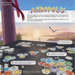 Akropolis | Strategy Game for Teens and Adults | Ages 8+ | 2 to 4 Players | 30 Minutes $49.39 Board Games