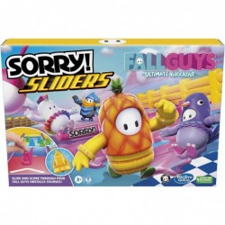 Sorry! Sliders Fall Guys Ultimate Knockout Board Game for Kids Ages 8 and Up Exciting Twist on The Classic Hasbro Family Boar...